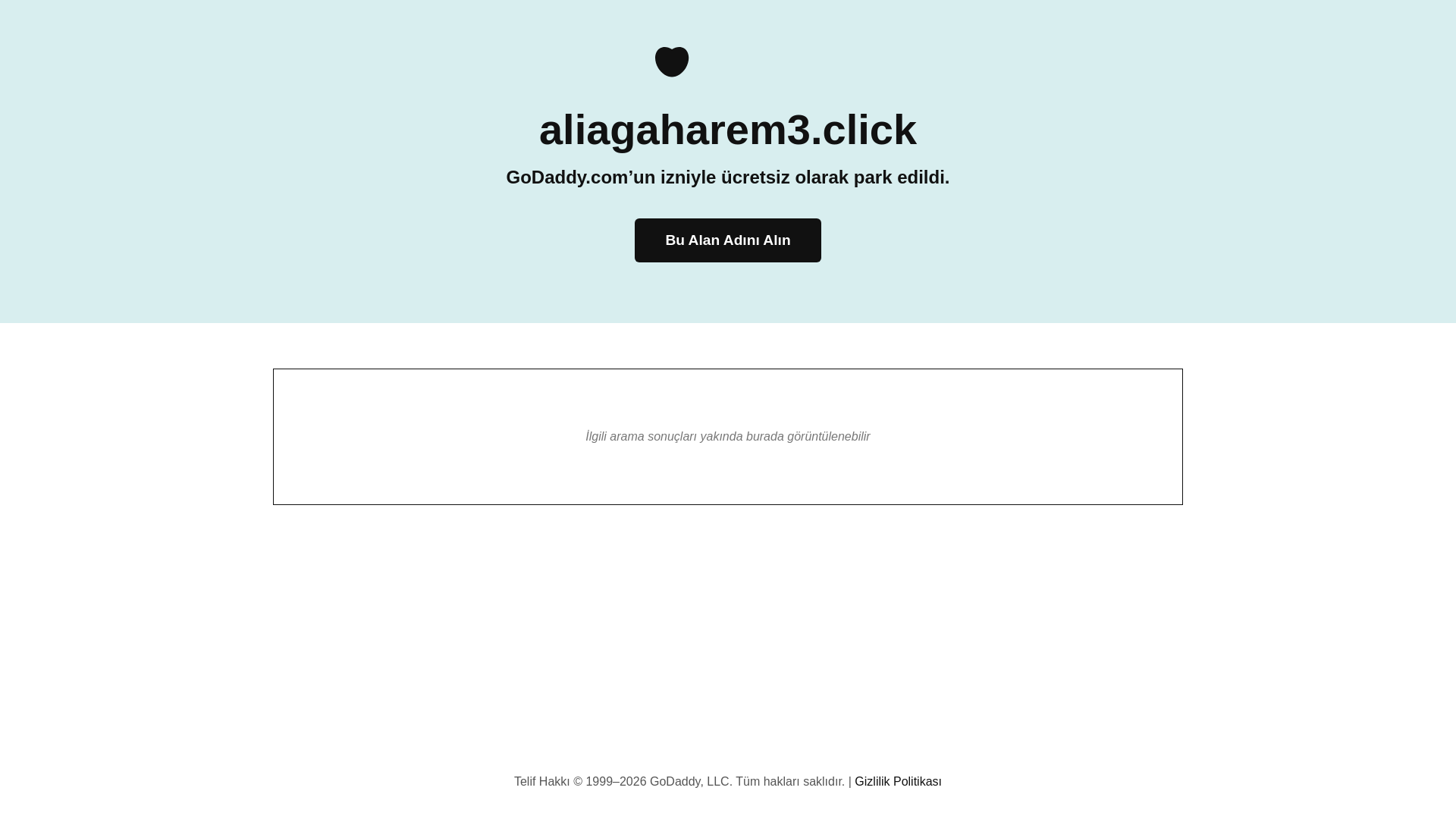 website screenshot of https://aliagaharem3.click/