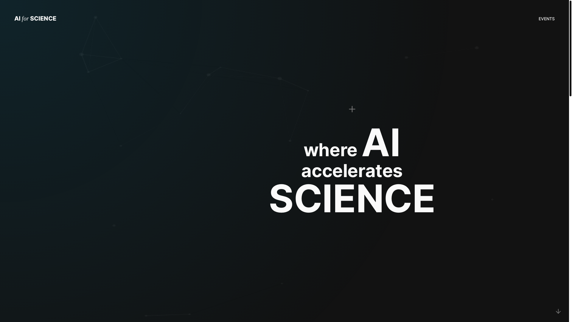 website screenshot of https://ai4science.pages.dev/