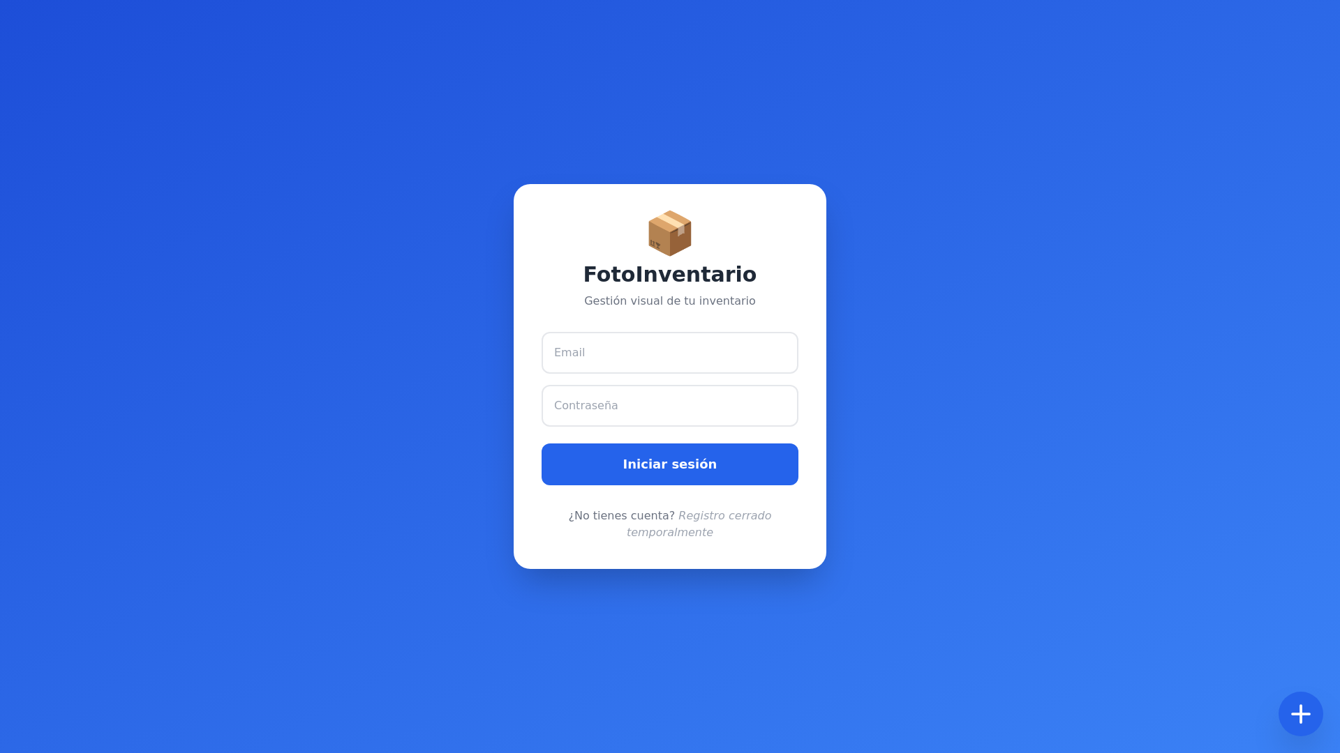 website screenshot of https://fotoinventario.com