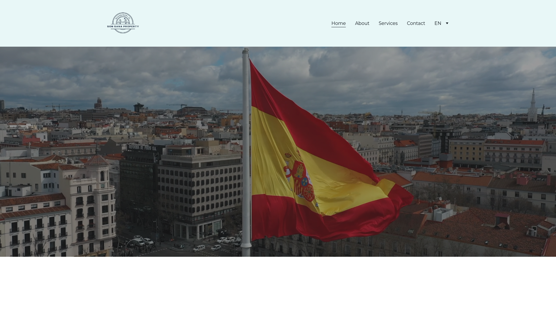 website screenshot of https://sonsana-management.com/