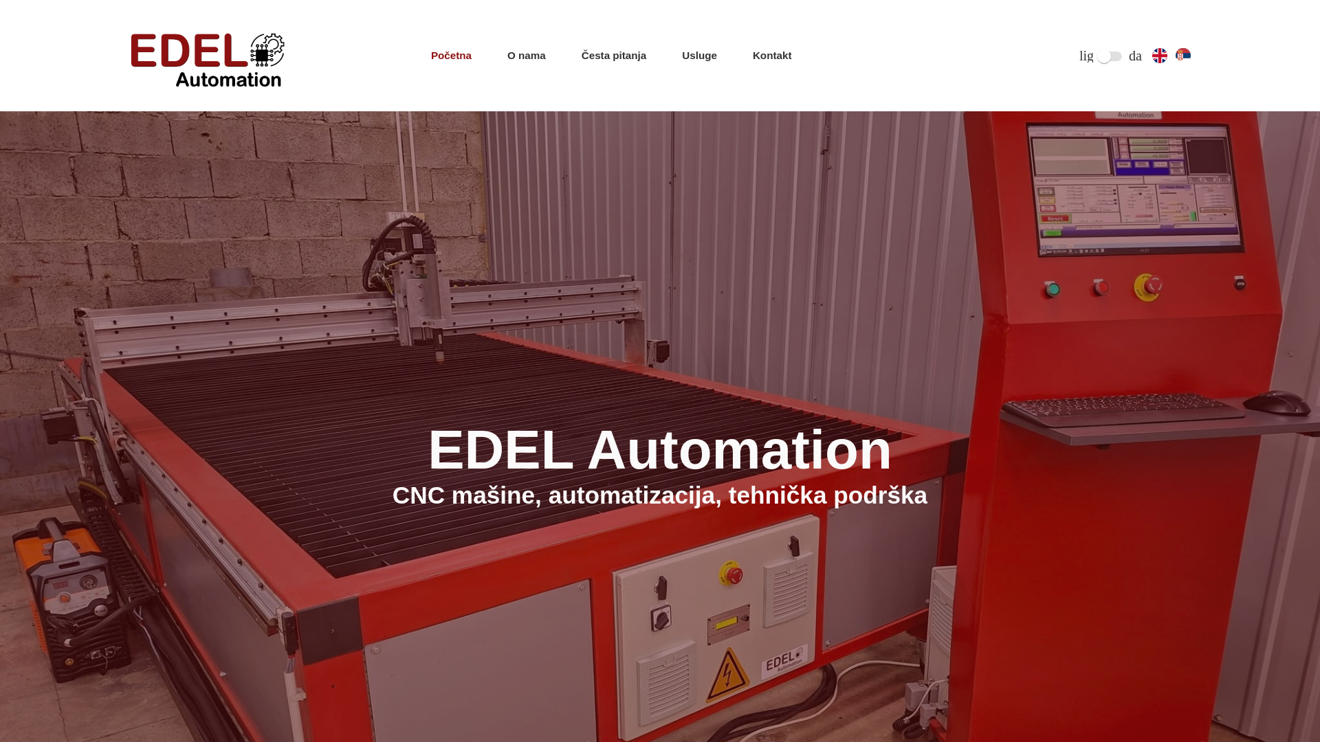 website screenshot of https://edel-automation.pages.dev/