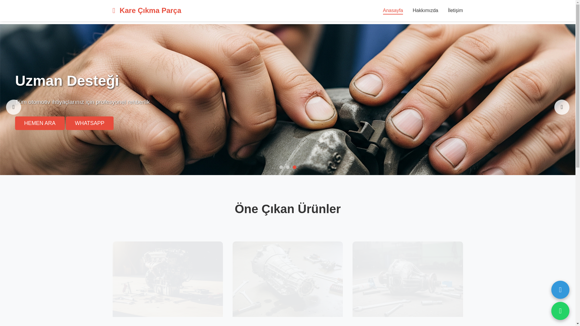 website screenshot of https://karecikmaparca.com/
