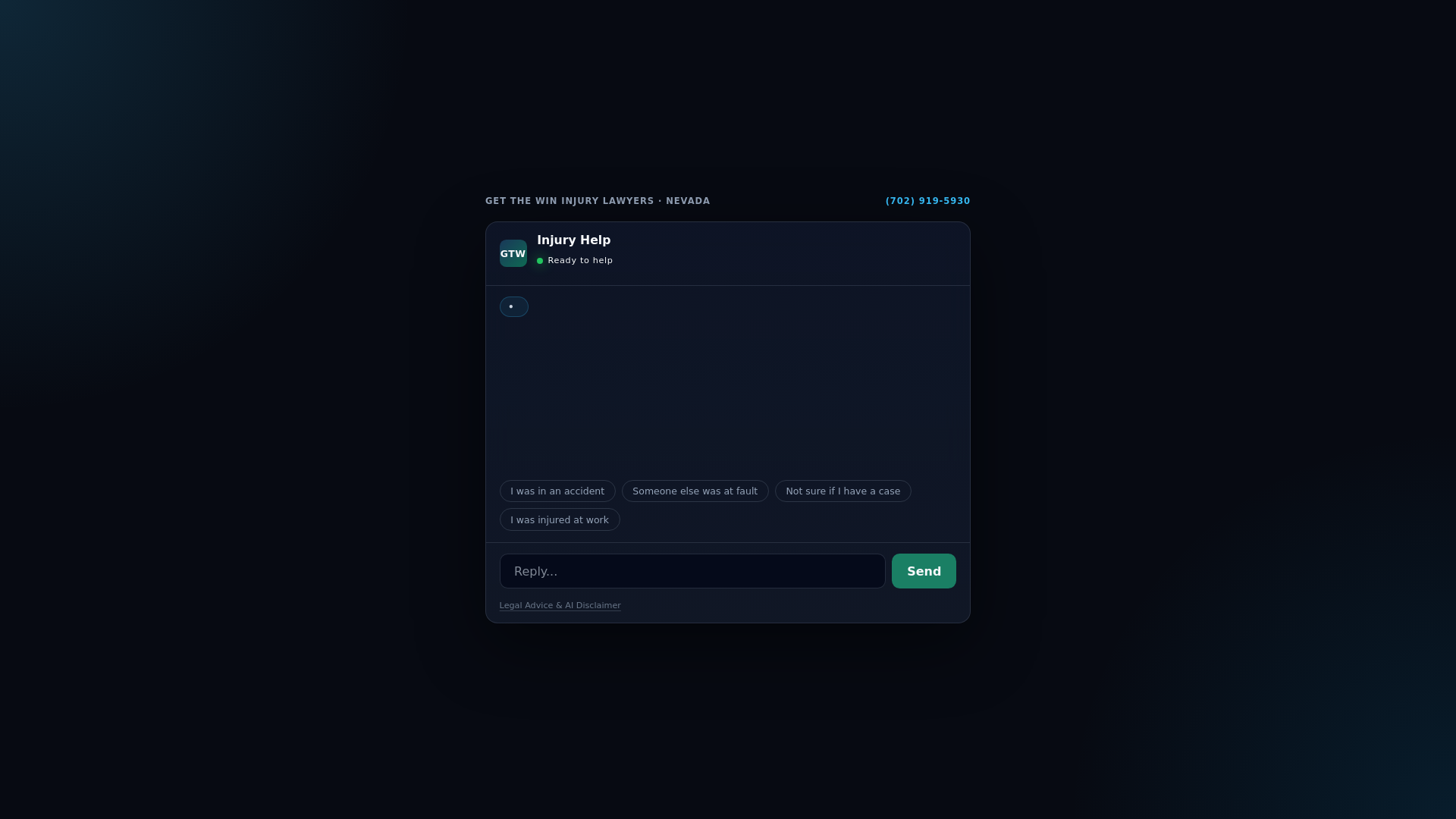 website screenshot of https://whathappenedlegal.com/