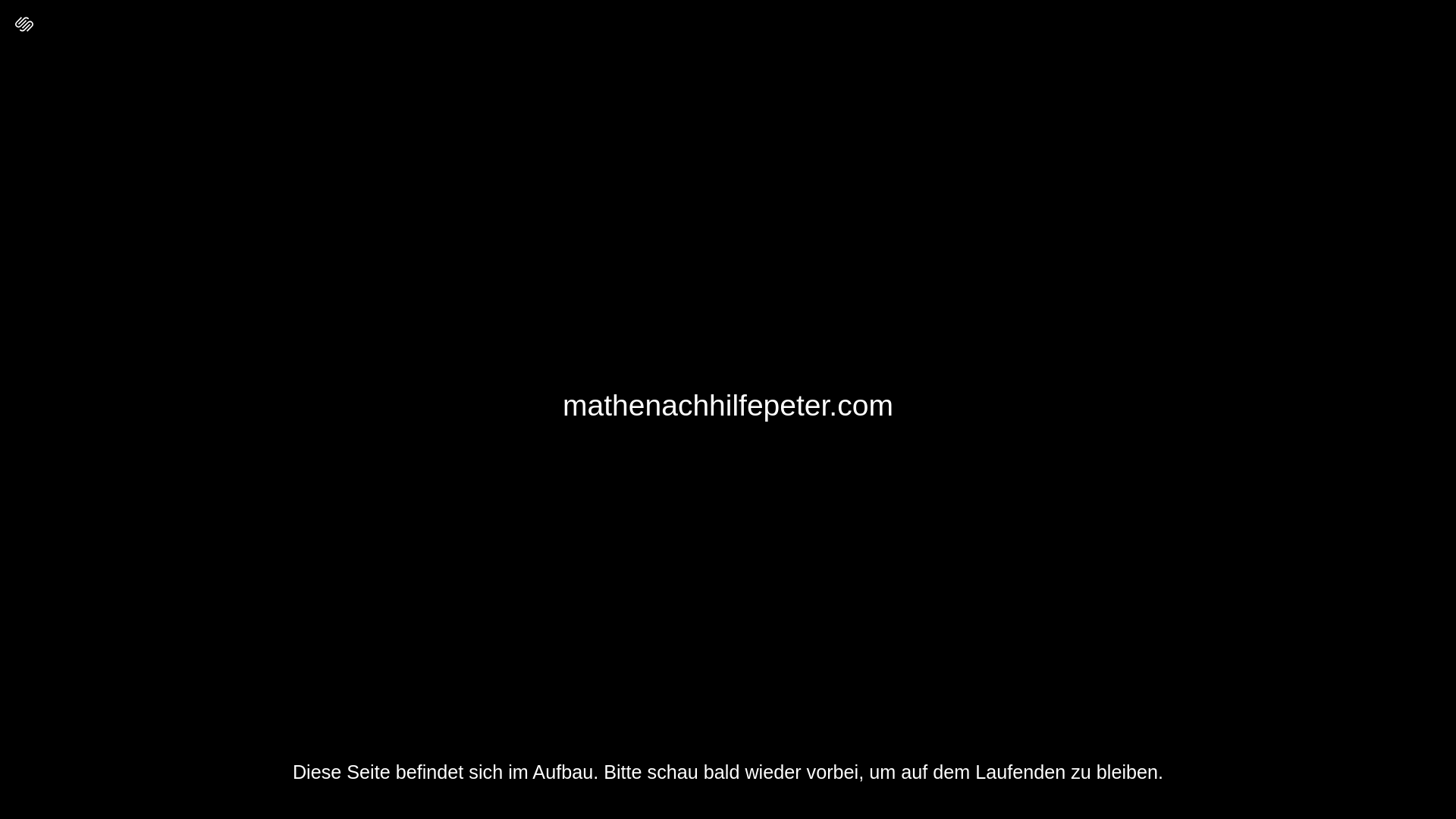 website screenshot of https://mathenachhilfepeter.com/