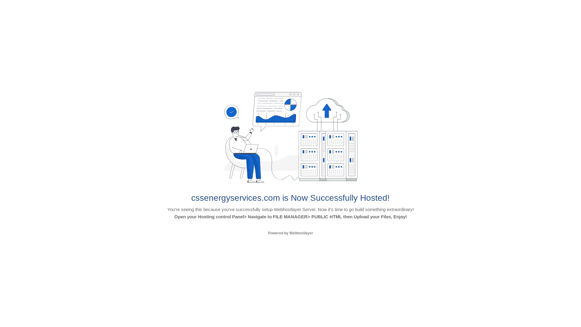 website screenshot of https://cssenergyservices.com/