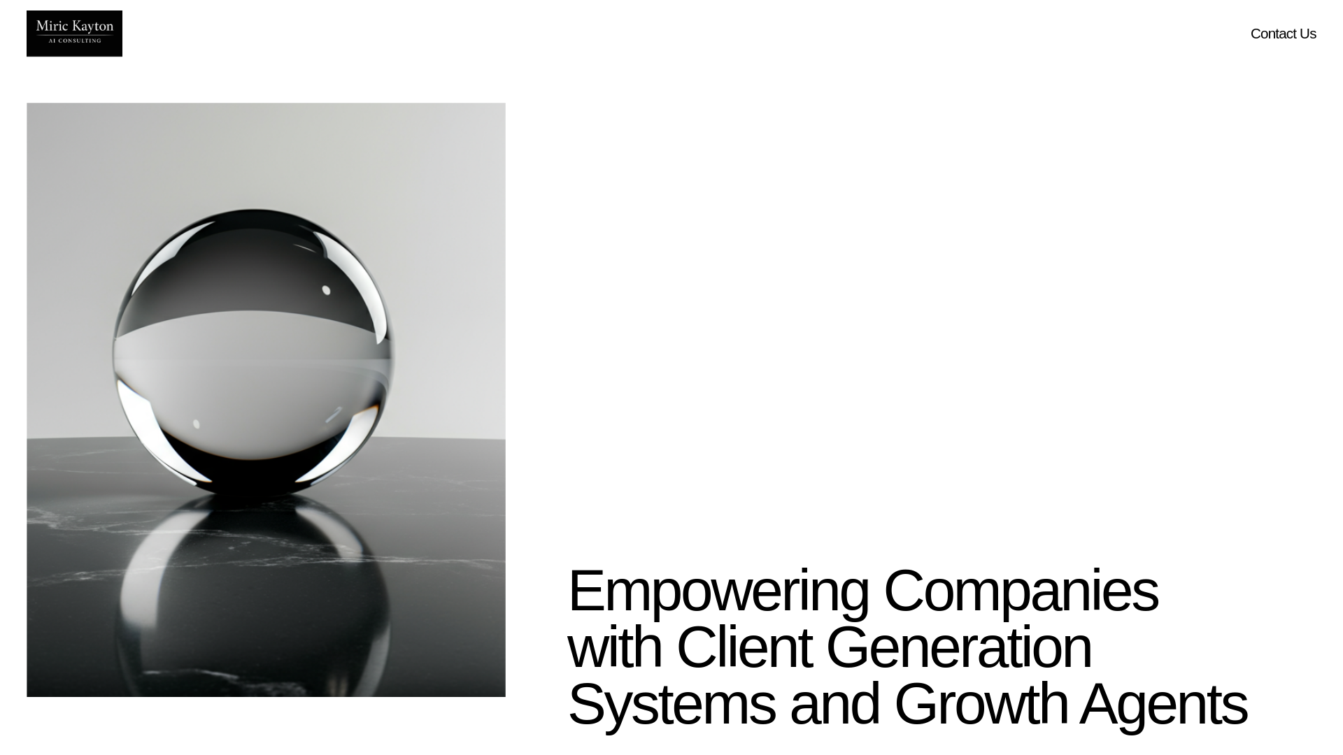 website screenshot of https://globalmirickayton.com/