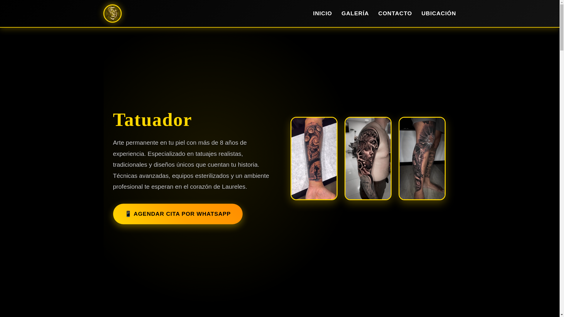 website screenshot of https://frygranado.com/