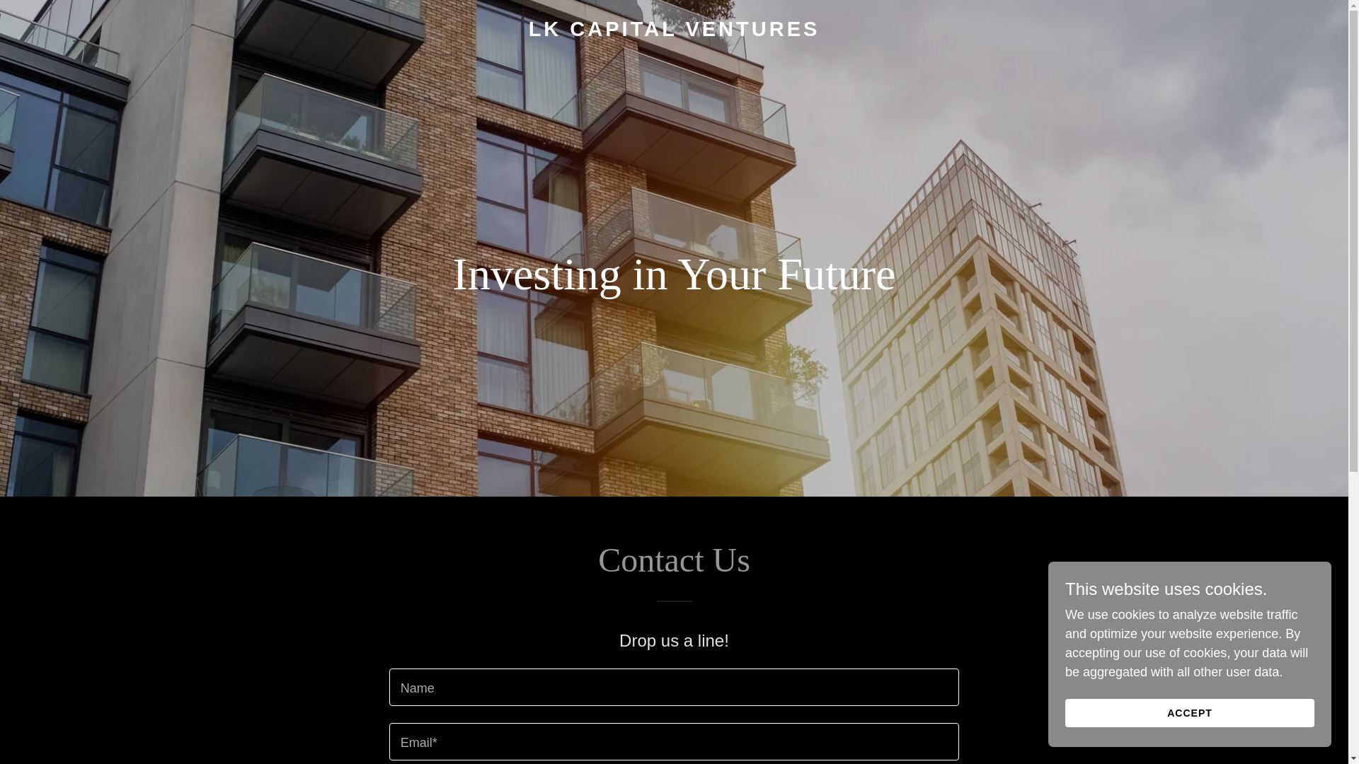 website screenshot of https://lkcapitalventures.com/