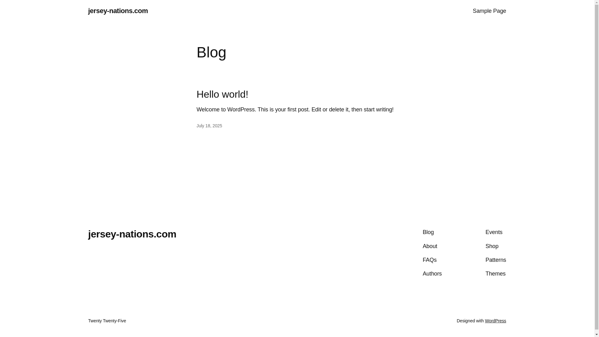 website screenshot of https://jersey-nations.com/