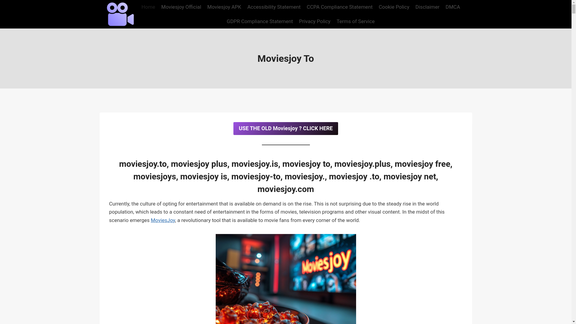 website screenshot of https://moviesjoy-to.is/
