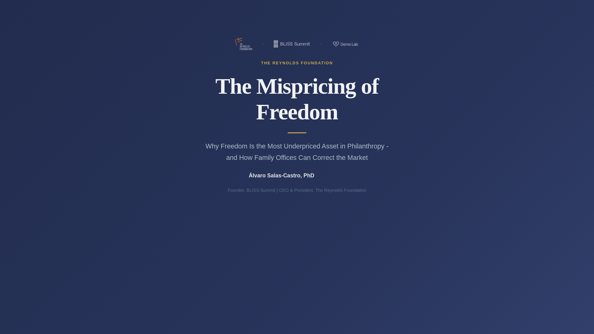website screenshot of https://freedomalpha.org/