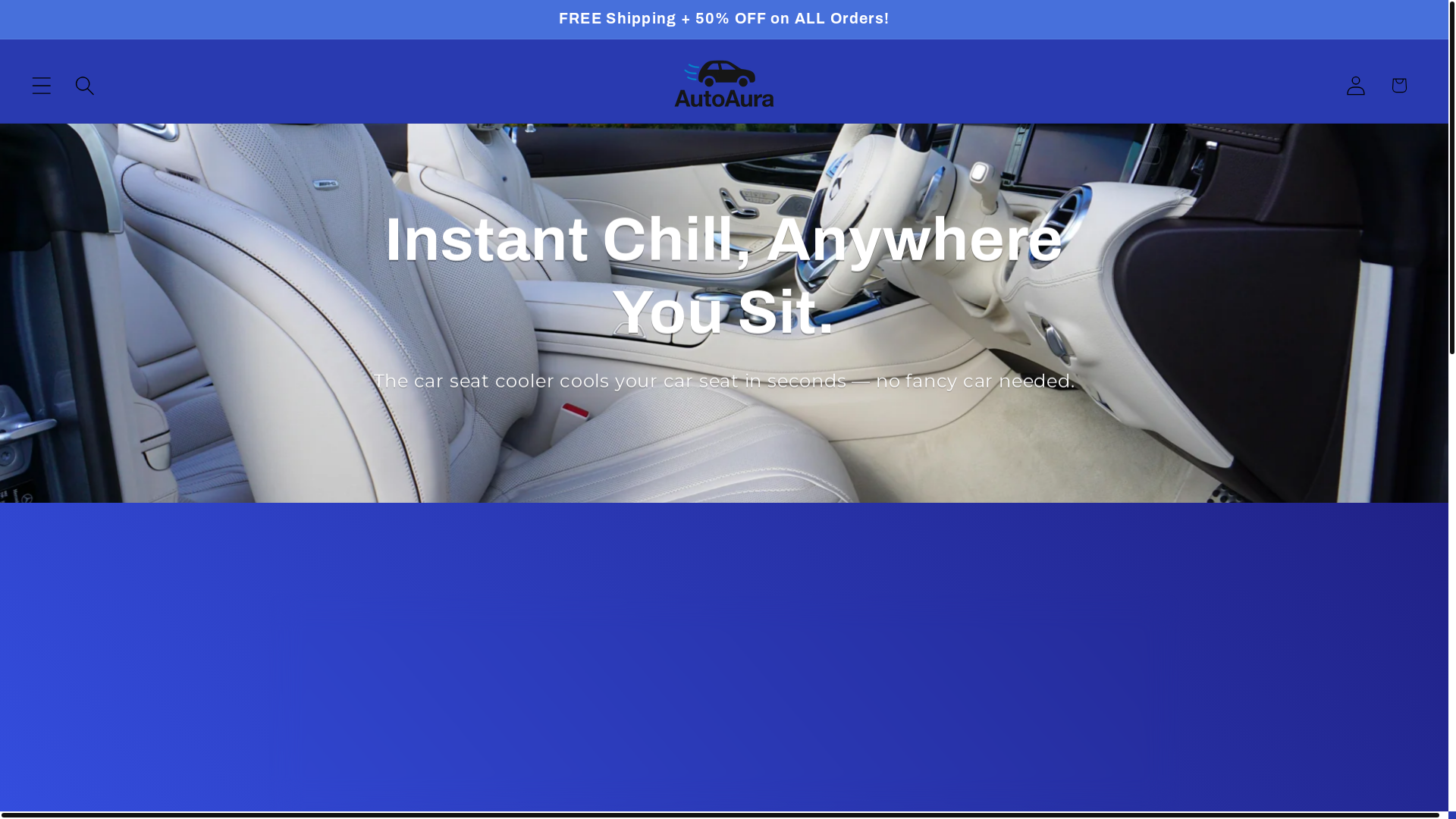 website screenshot of https://autoaura.io/