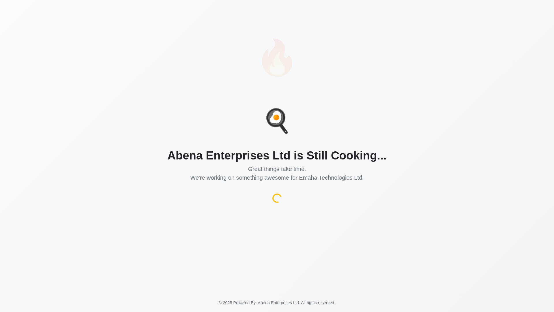 website screenshot of https://emahatechnologies.com/