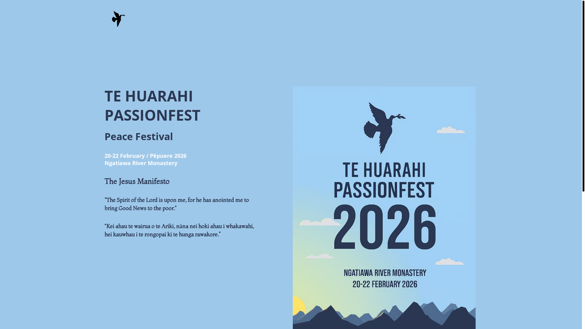 website screenshot of https://tehuarahi.nz/