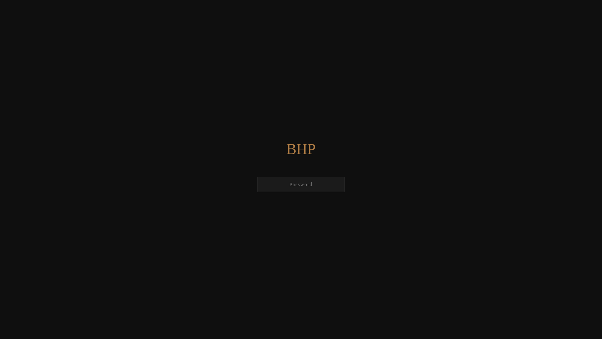website screenshot of https://bhpmouse.com/