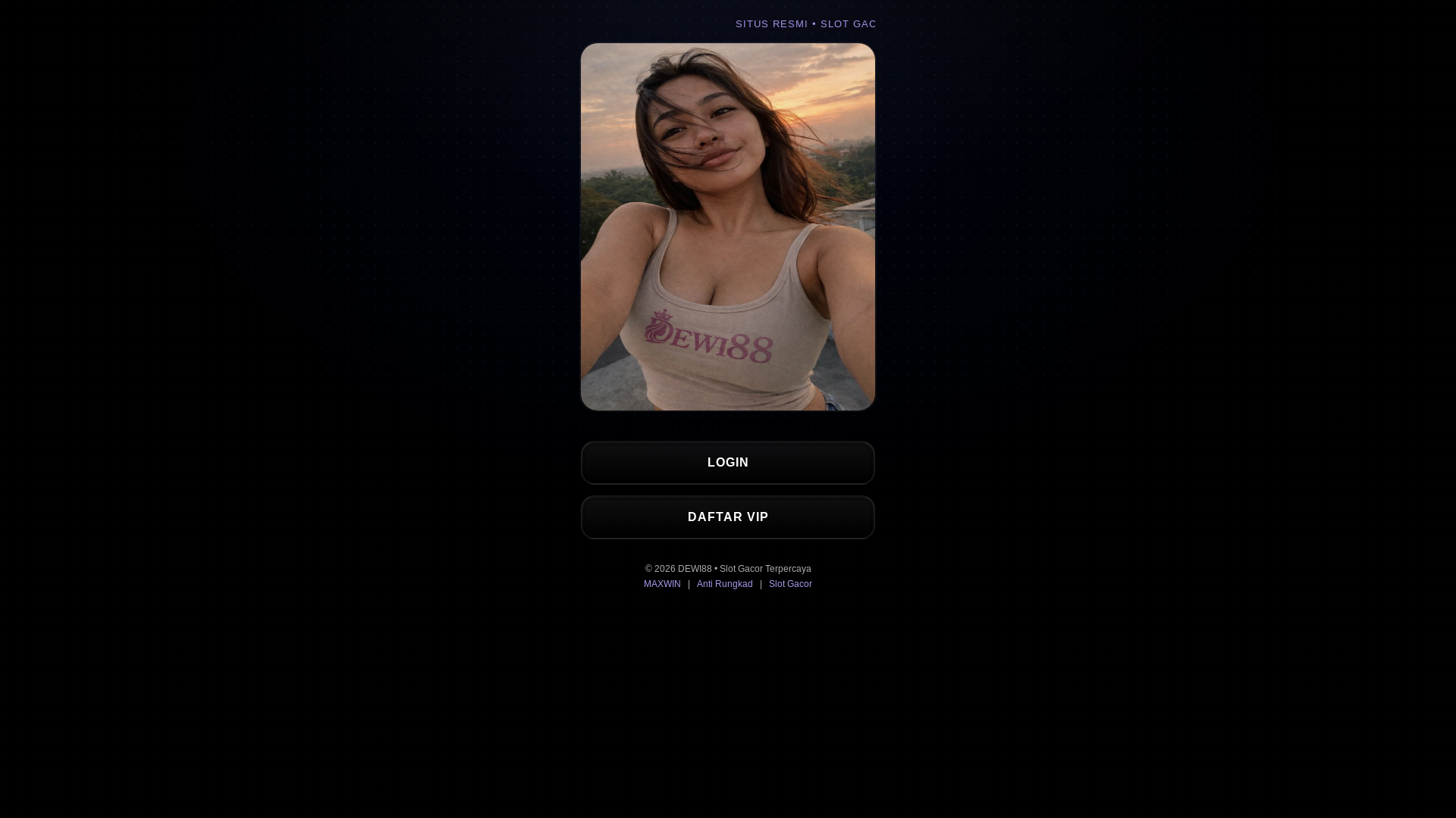 website screenshot of https://dewi88amp.pages.dev/