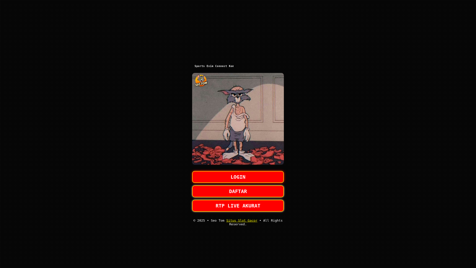 website screenshot of https://sports-eximconnect.pages.dev/