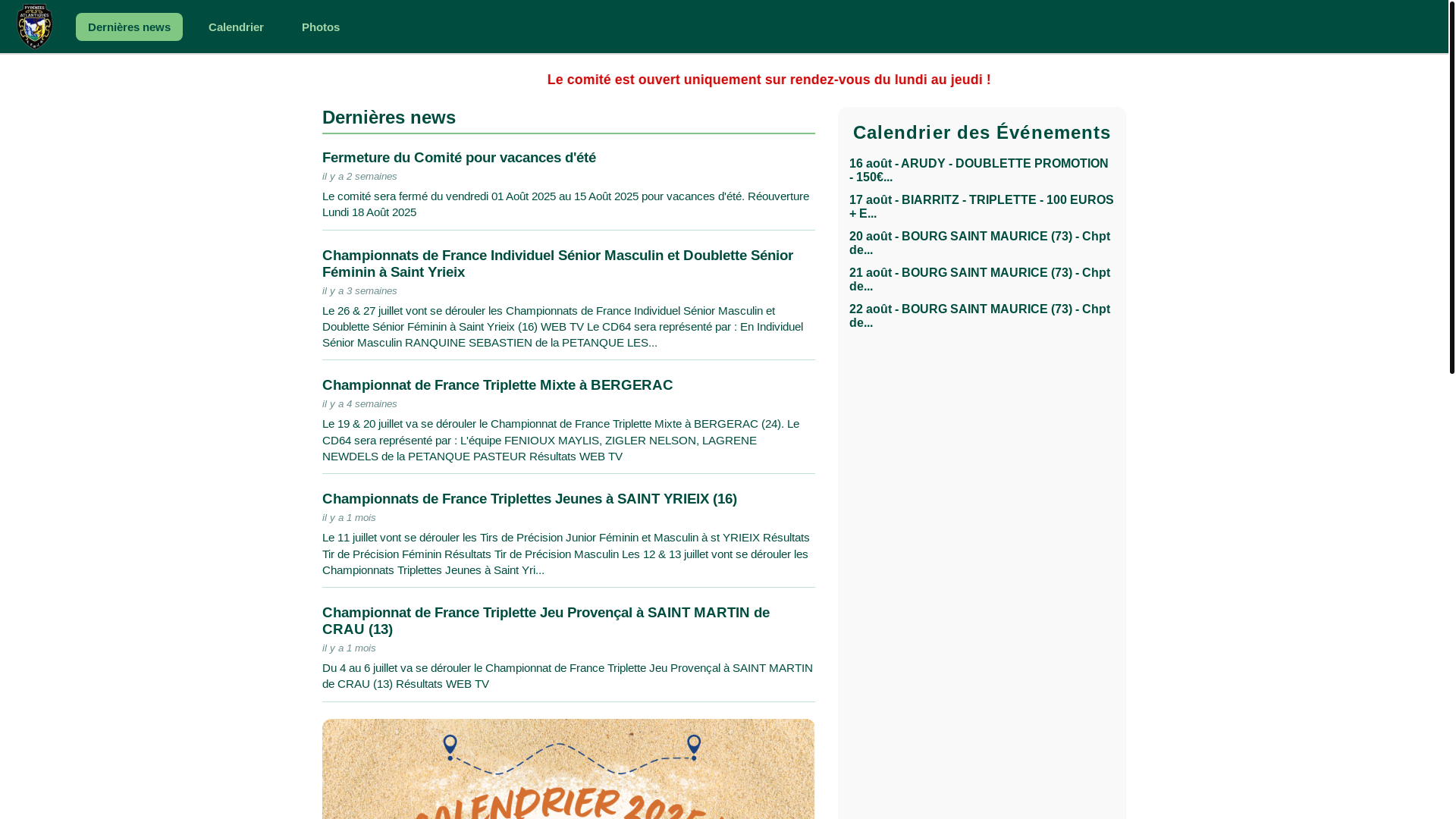 website screenshot of https://changement-relais.info/