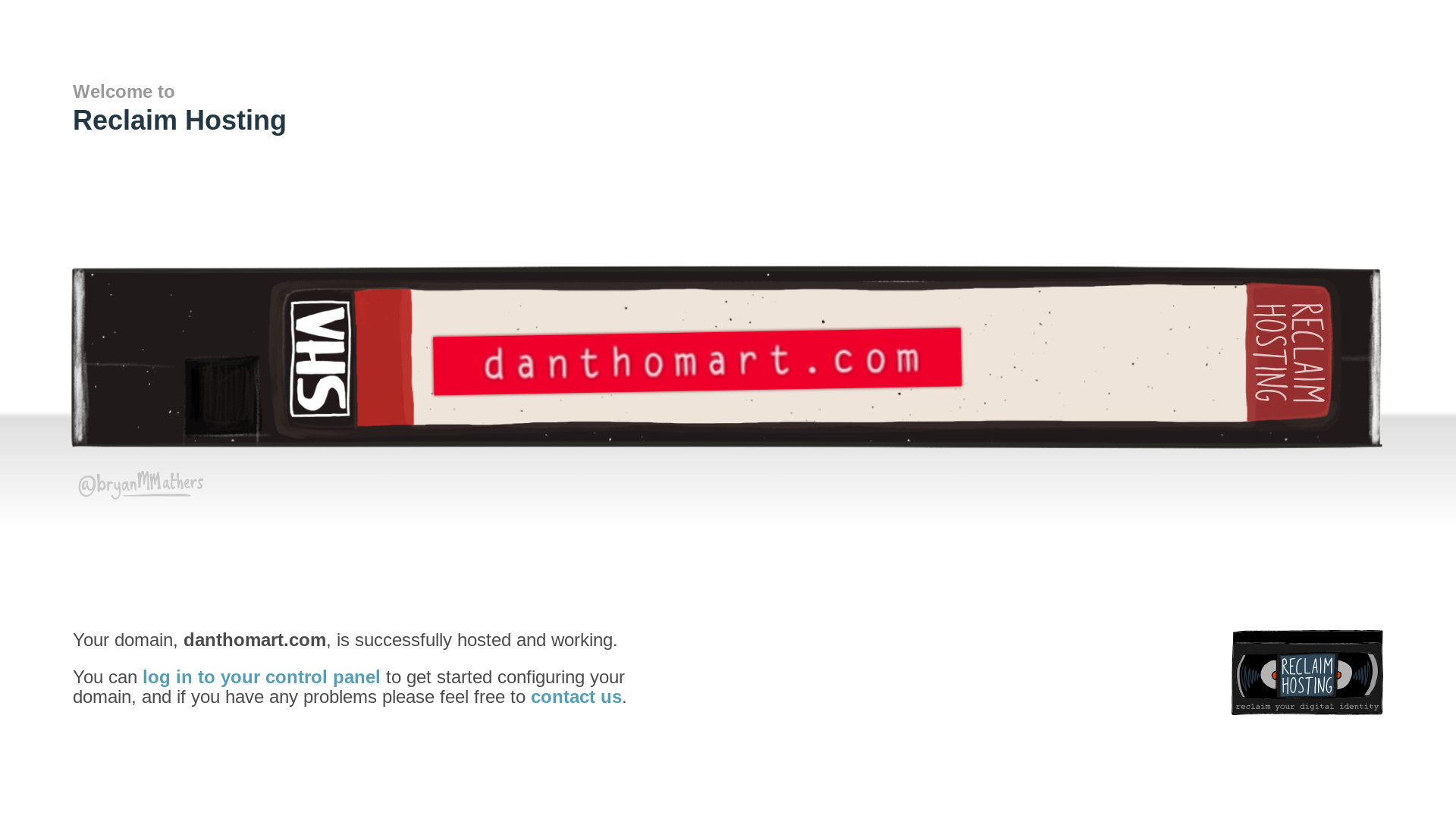 website screenshot of https://danthomart.com/
