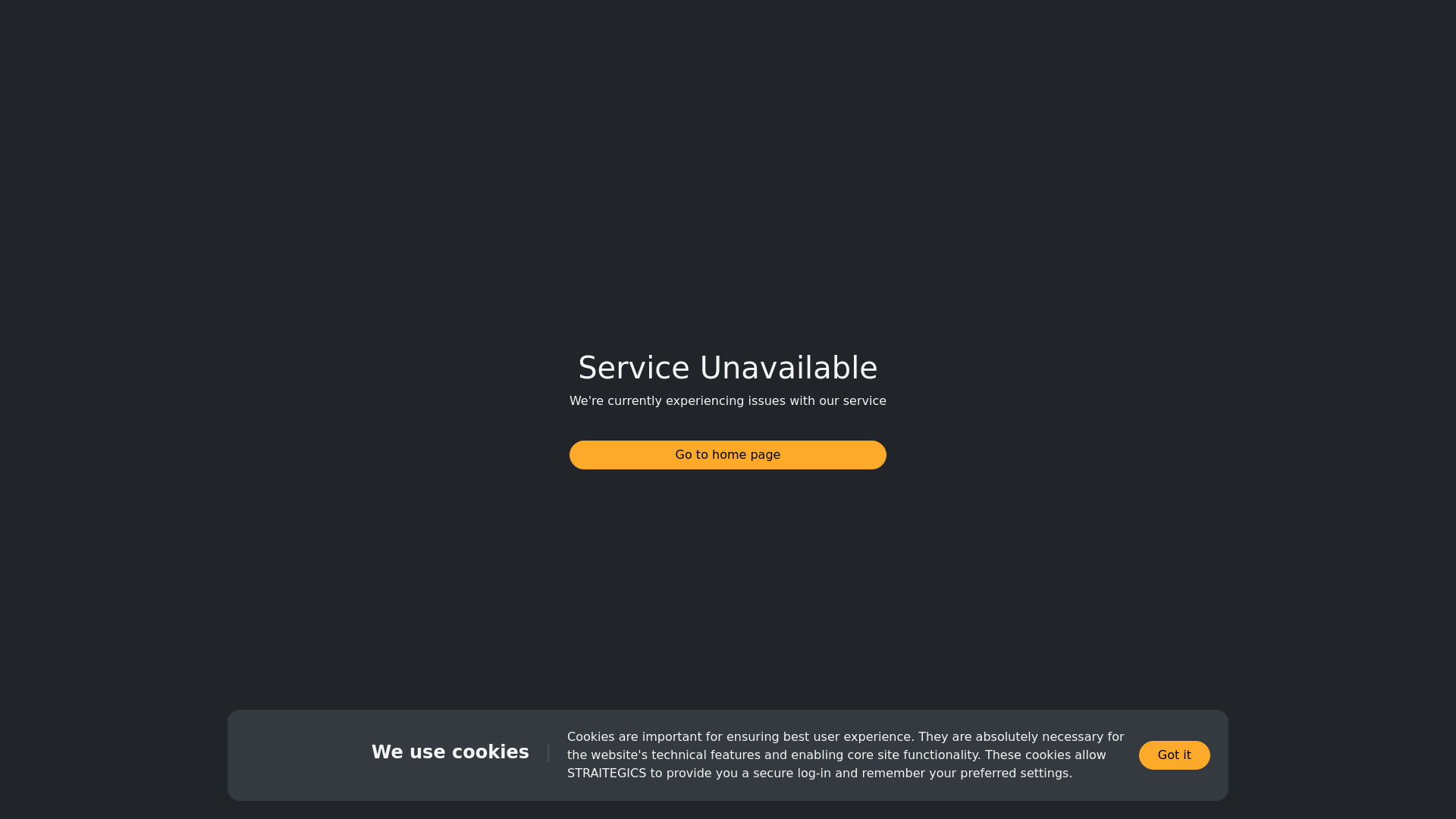 website screenshot of https://straitegics-front.pages.dev/