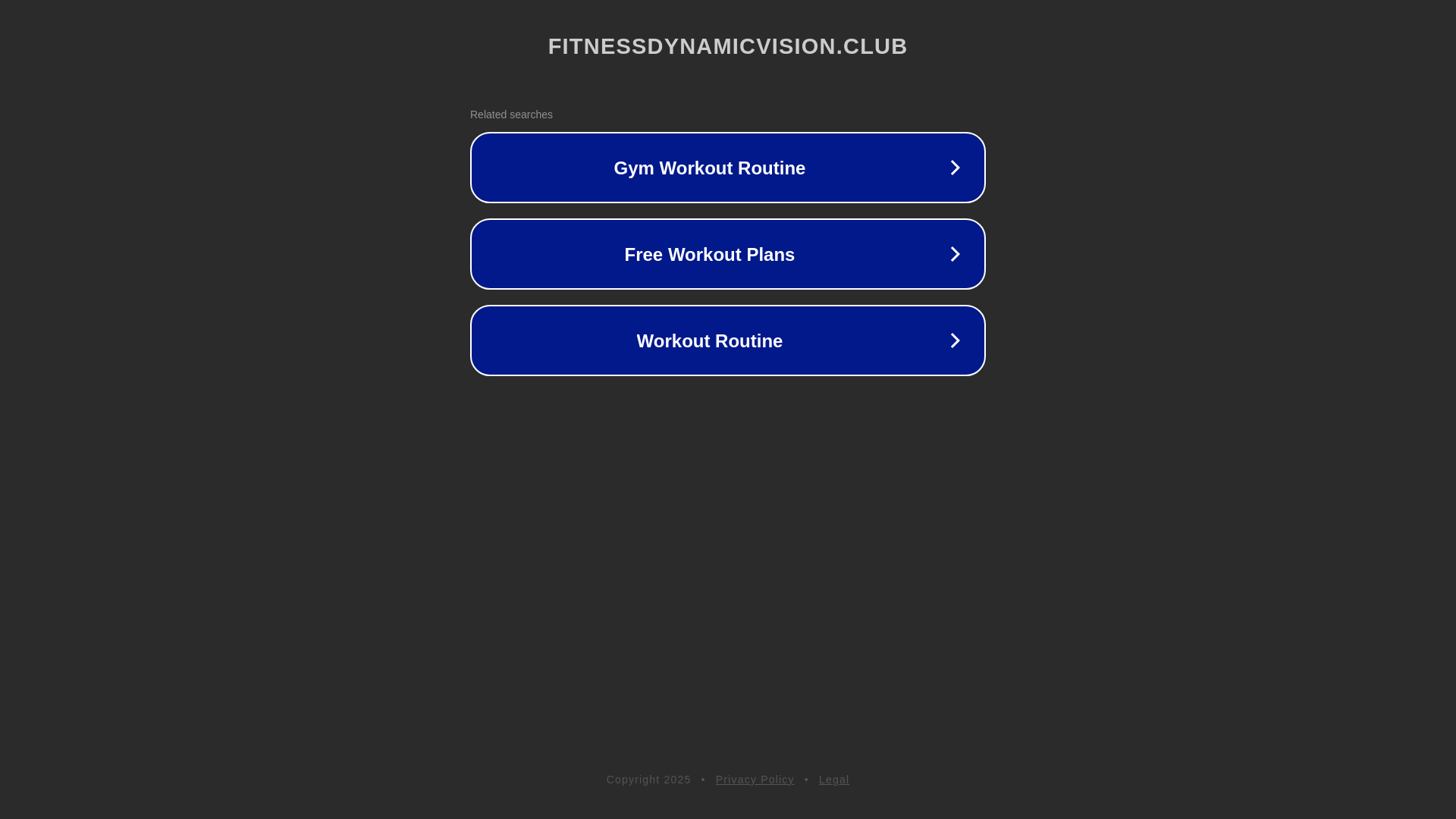 website screenshot of https://fitnessdynamicvision.club/