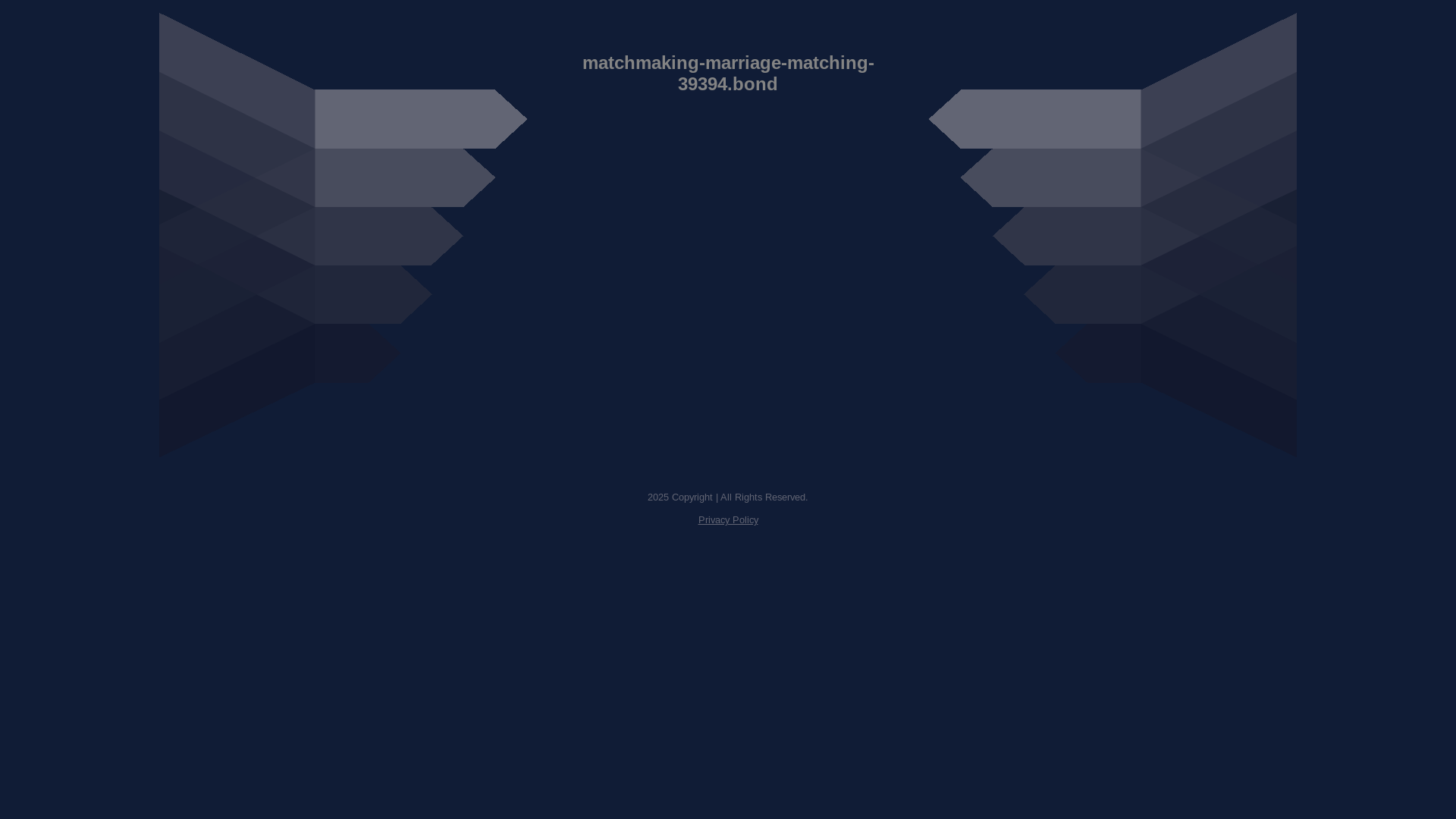 website screenshot of https://matchmaking-marriage-matching-39394.bond/