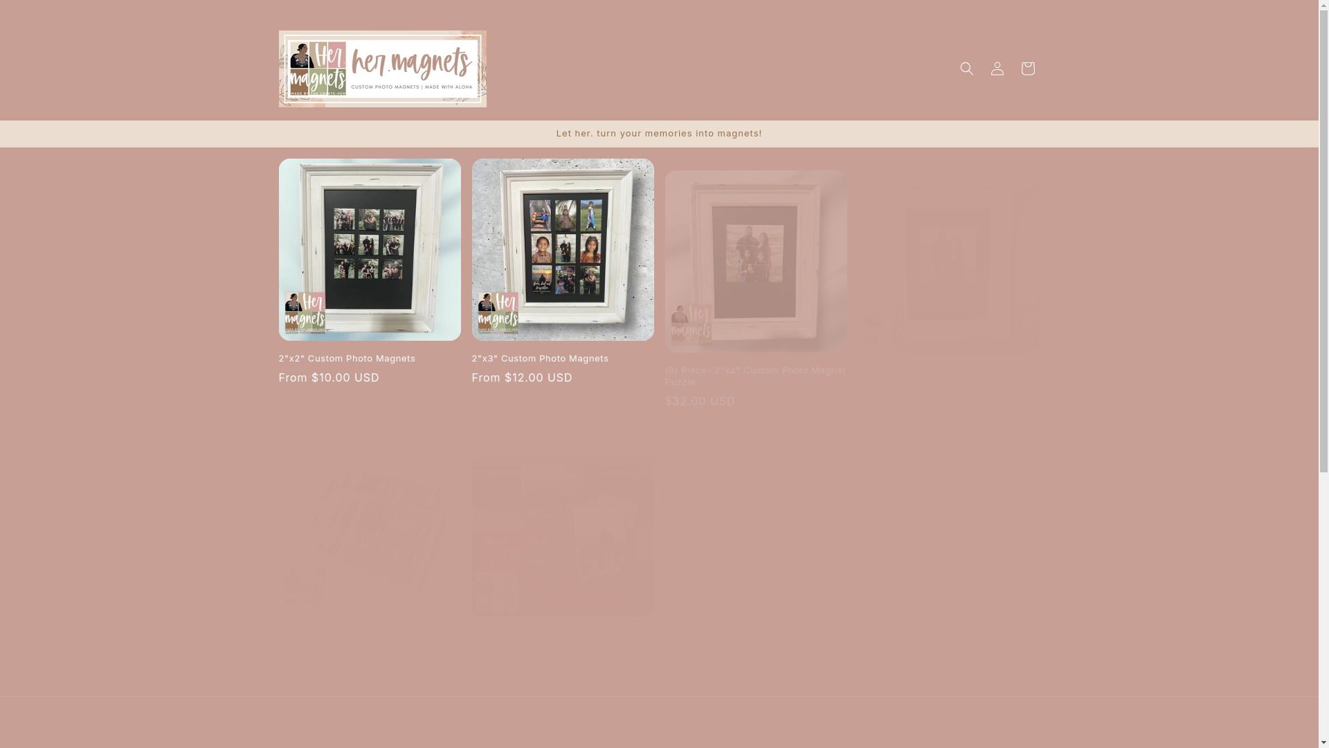 website screenshot of https://her-magnets.com/