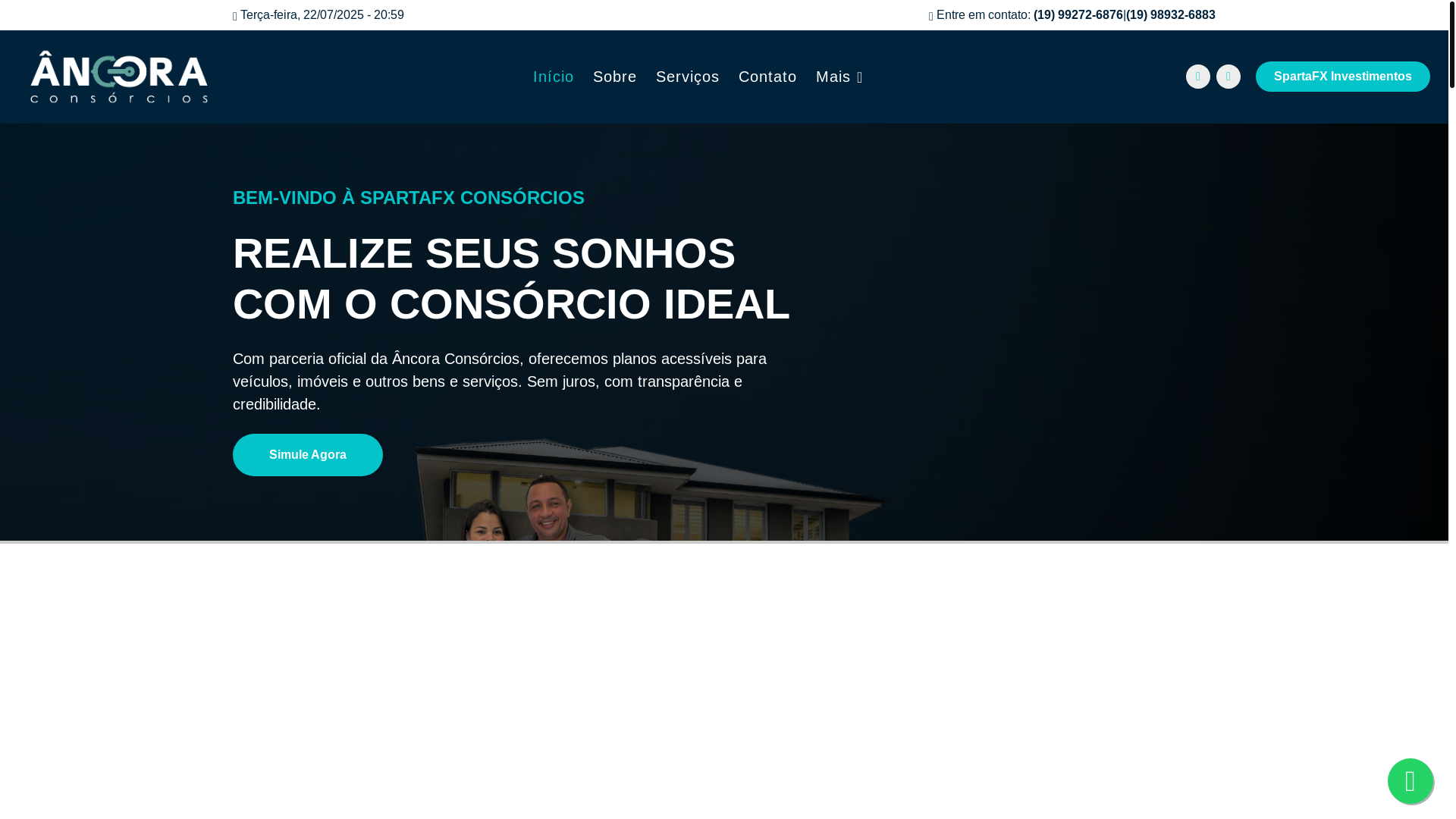 website screenshot of https://vendaancoraconsorcio.com.br/