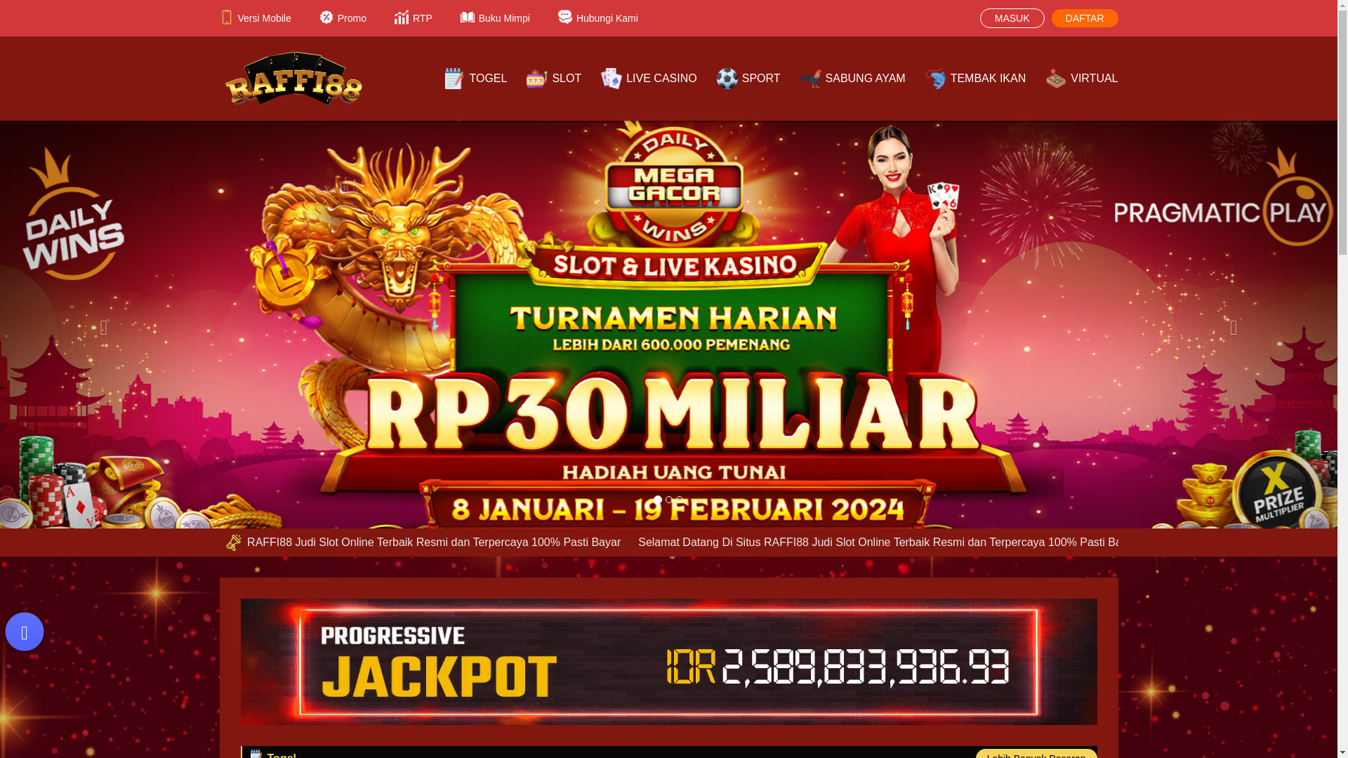 website screenshot of https://raffi88jackpotbrow.net/