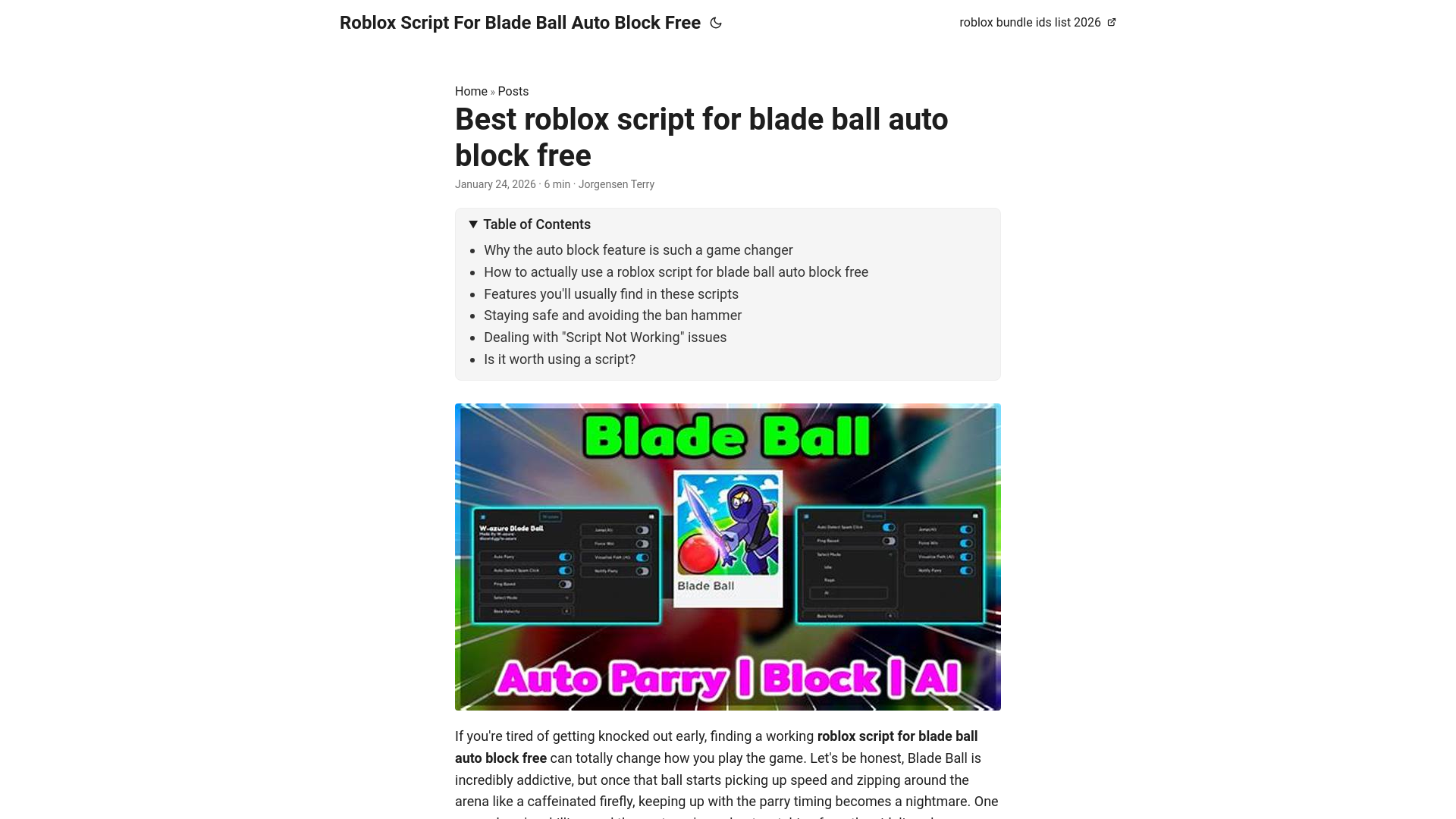 website screenshot of https://roblox-script-for-blade-ball-auto-block-free.pages.dev/