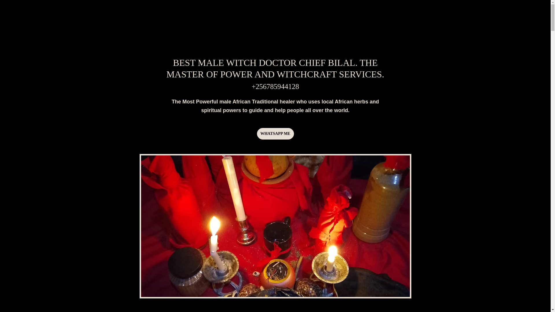 website screenshot of https://genuinewitchdoctorzaibaka.com/