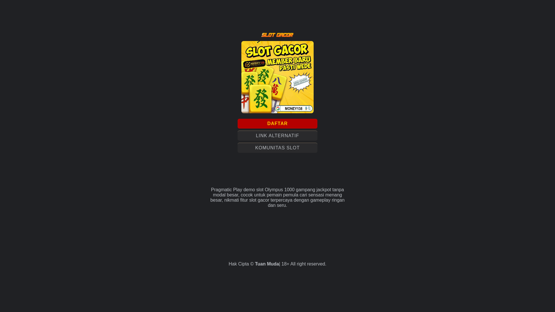website screenshot of https://pragmaticgacor-9ei.pages.dev/