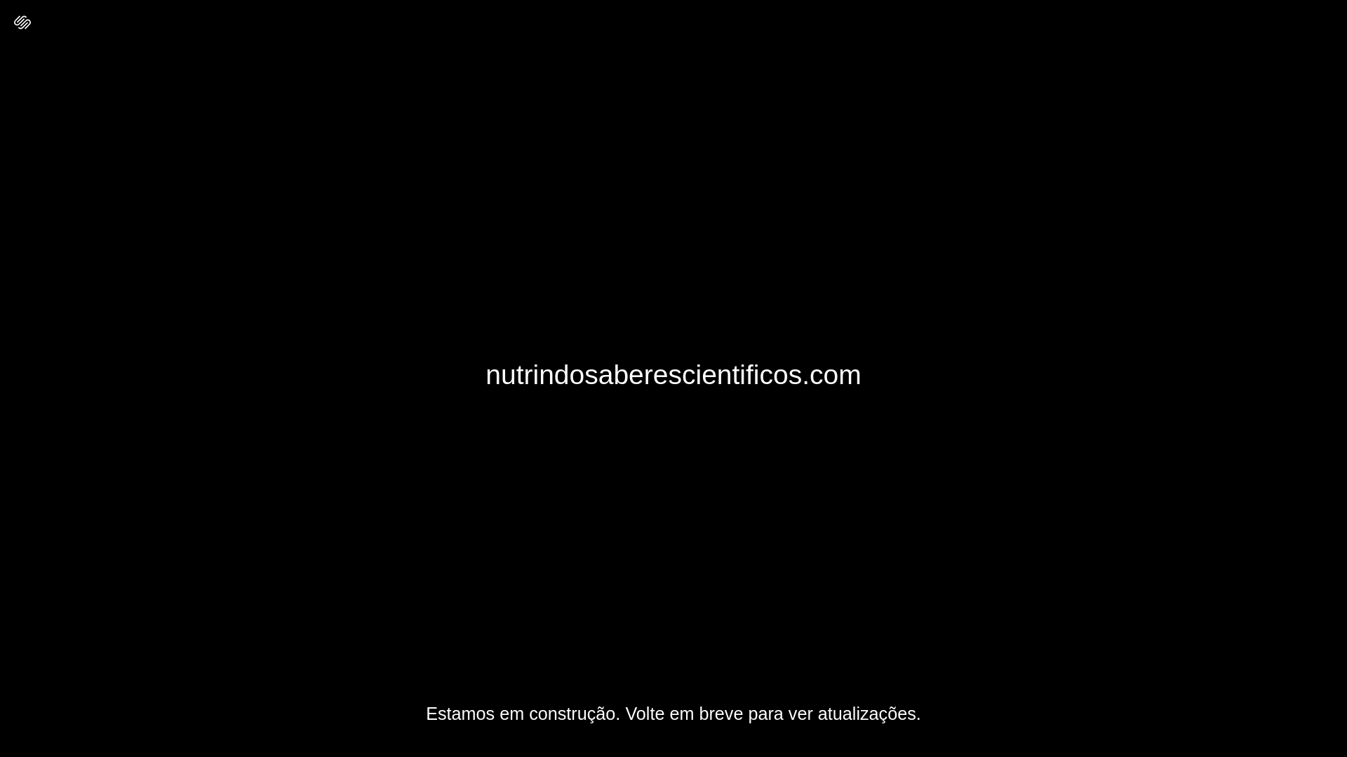 website screenshot of https://nutrindosaberescientificos.com/