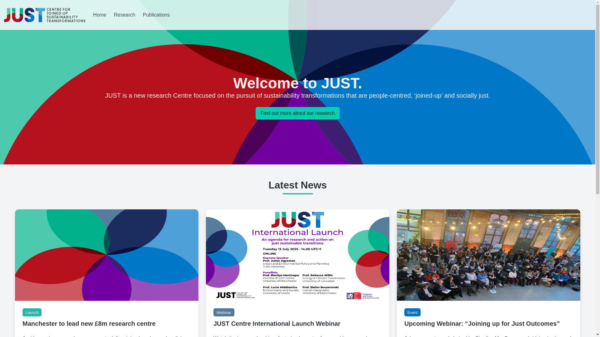 website screenshot of https://justcentre-demo.pages.dev/