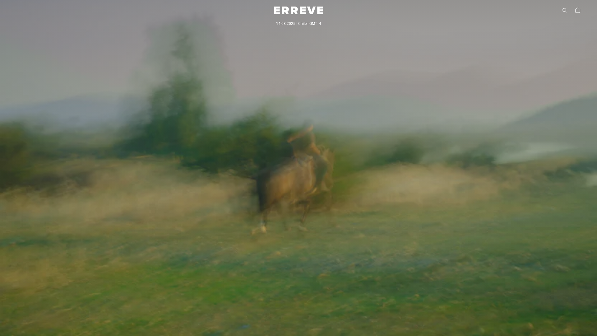 website screenshot of https://erreve.studio/