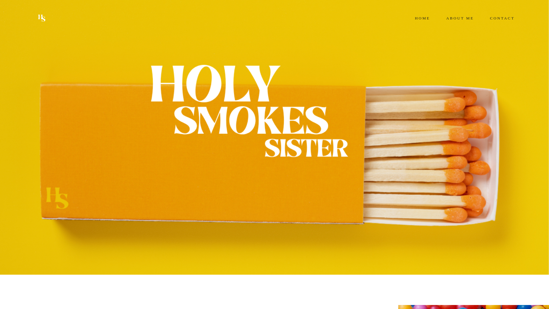 website screenshot of https://holysmokessister.com