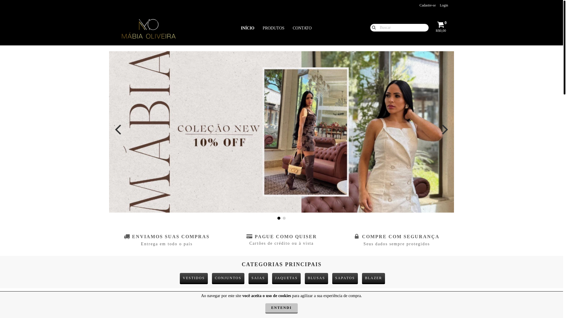 website screenshot of https://mabiaoliveira.com.br/