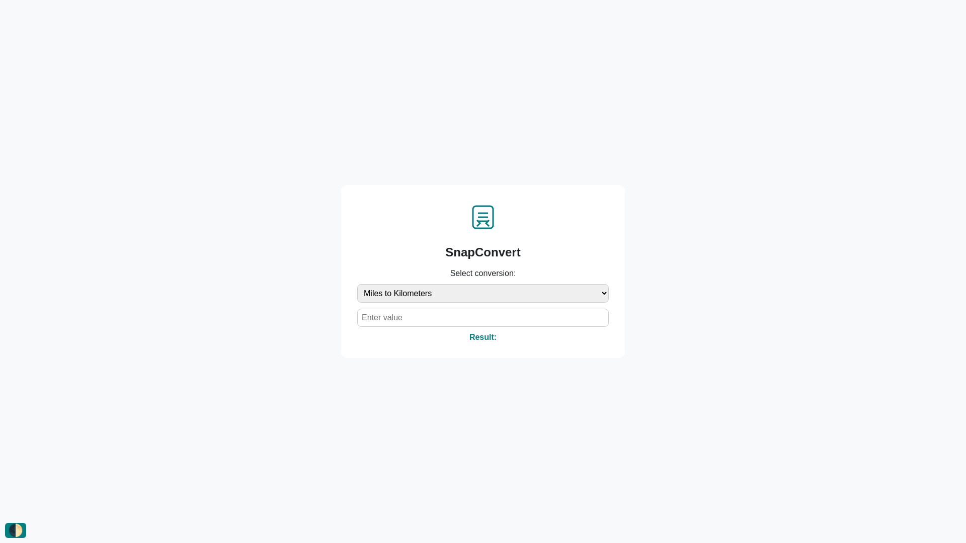 website screenshot of https://snapconvert.net/