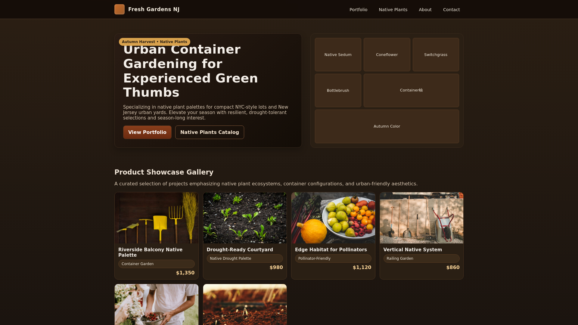 website screenshot of https://itsfreshnj.com