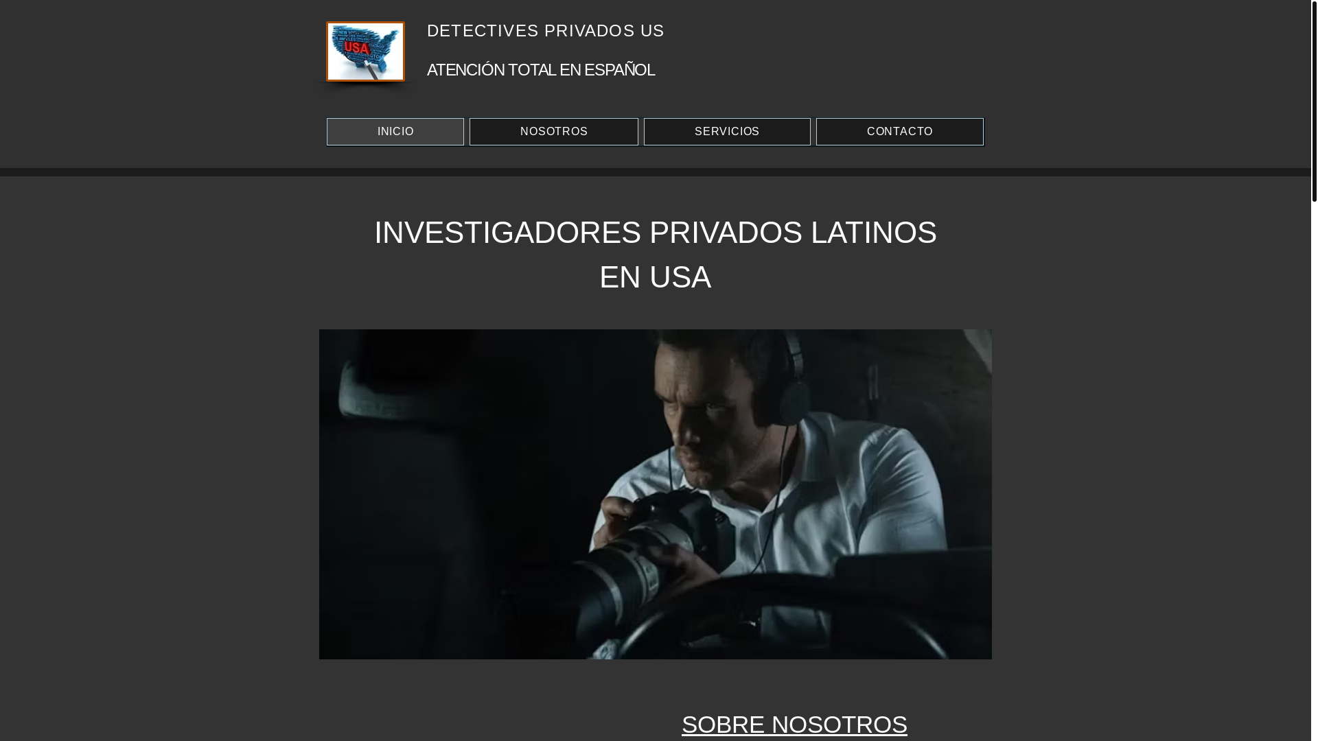 website screenshot of https://detectivesprivadosdeinfidelidades.com/