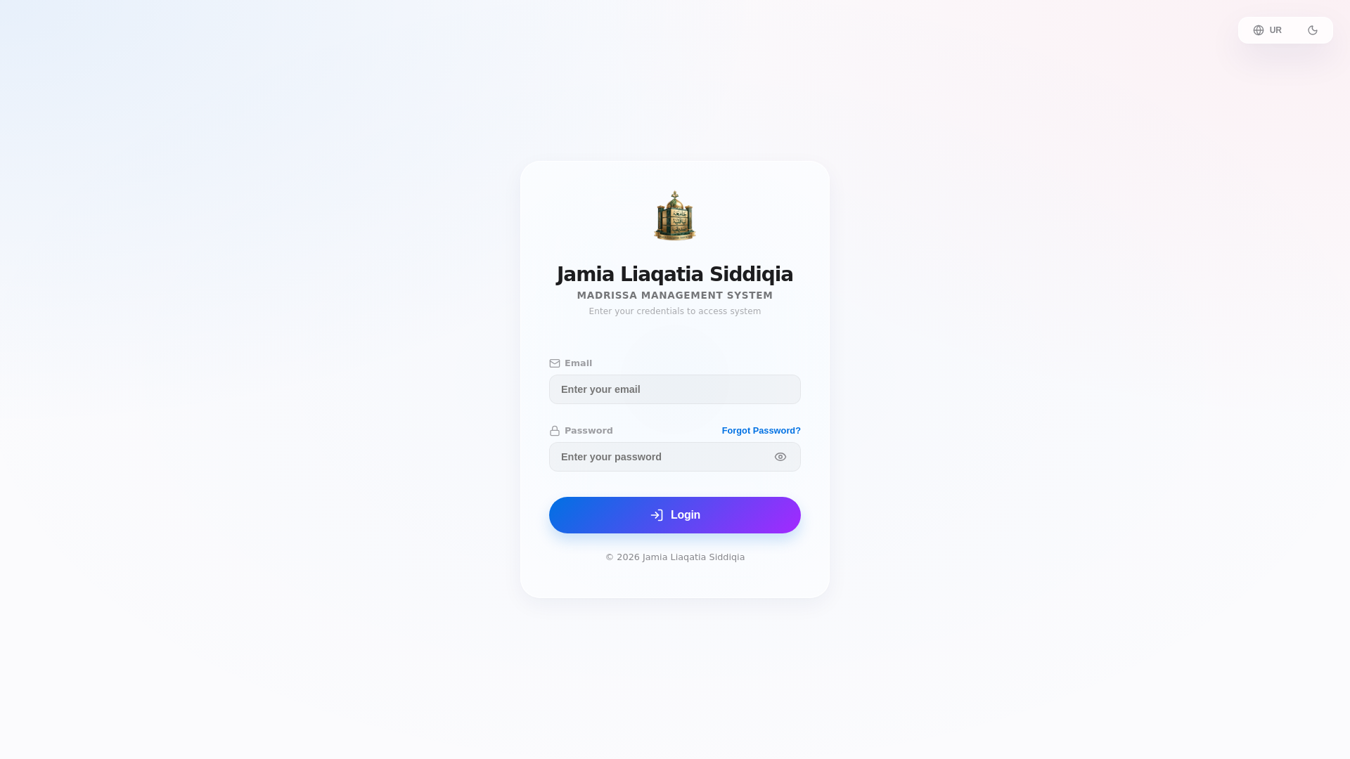 website screenshot of https://crmjamialiaqatia.pages.dev/