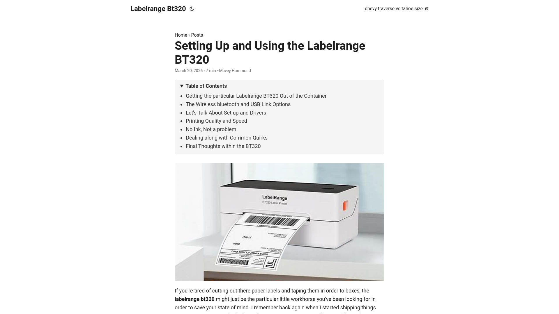 website screenshot of https://labelrange-bt320.pages.dev/