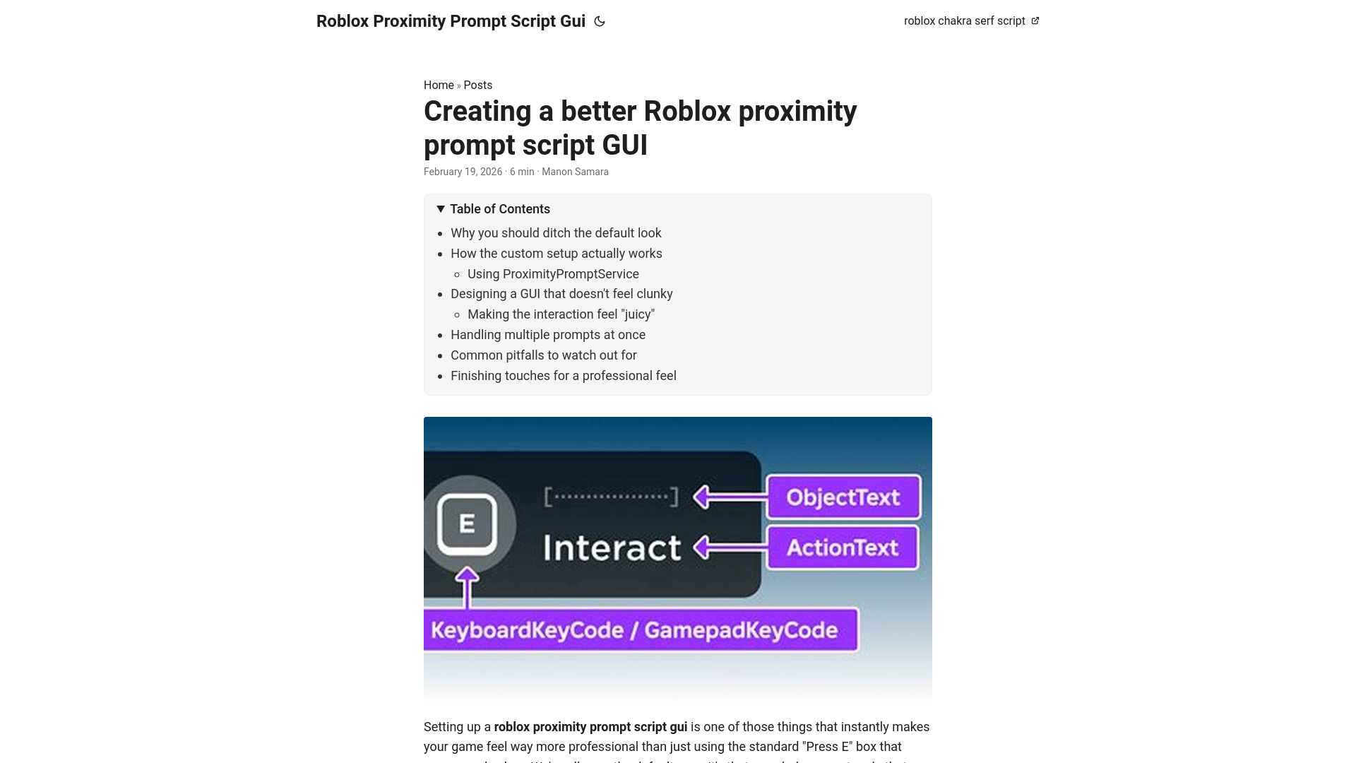 website screenshot of https://roblox-proximity-prompt-script-gui.pages.dev/