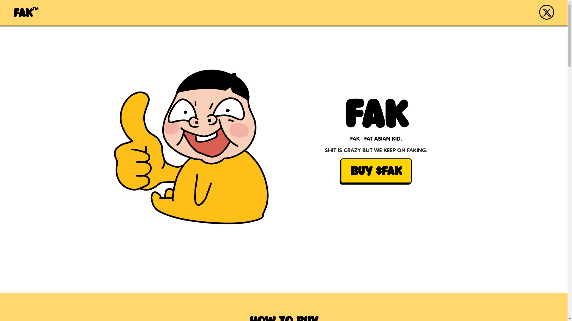 website screenshot of https://fakada.xyz/