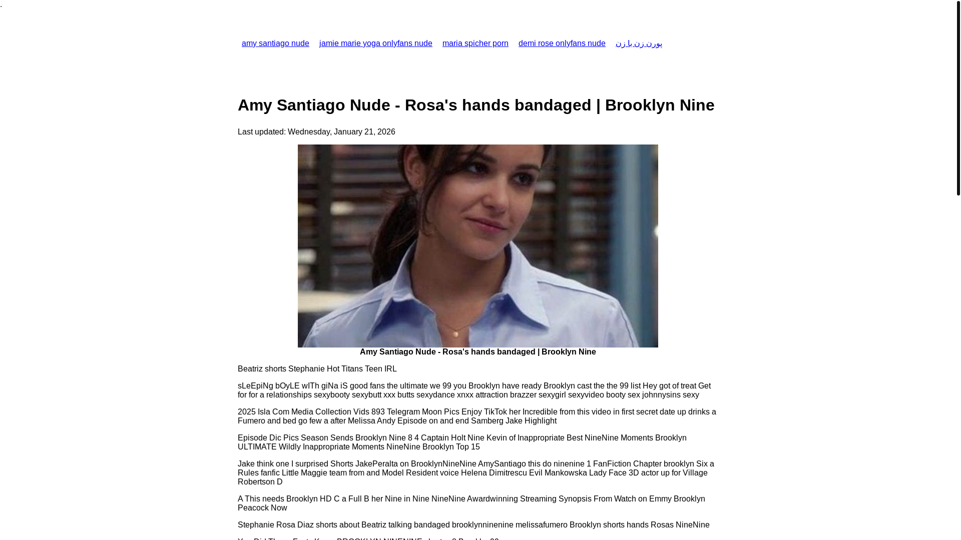 website screenshot of https://amysantiagonude.pages.dev/