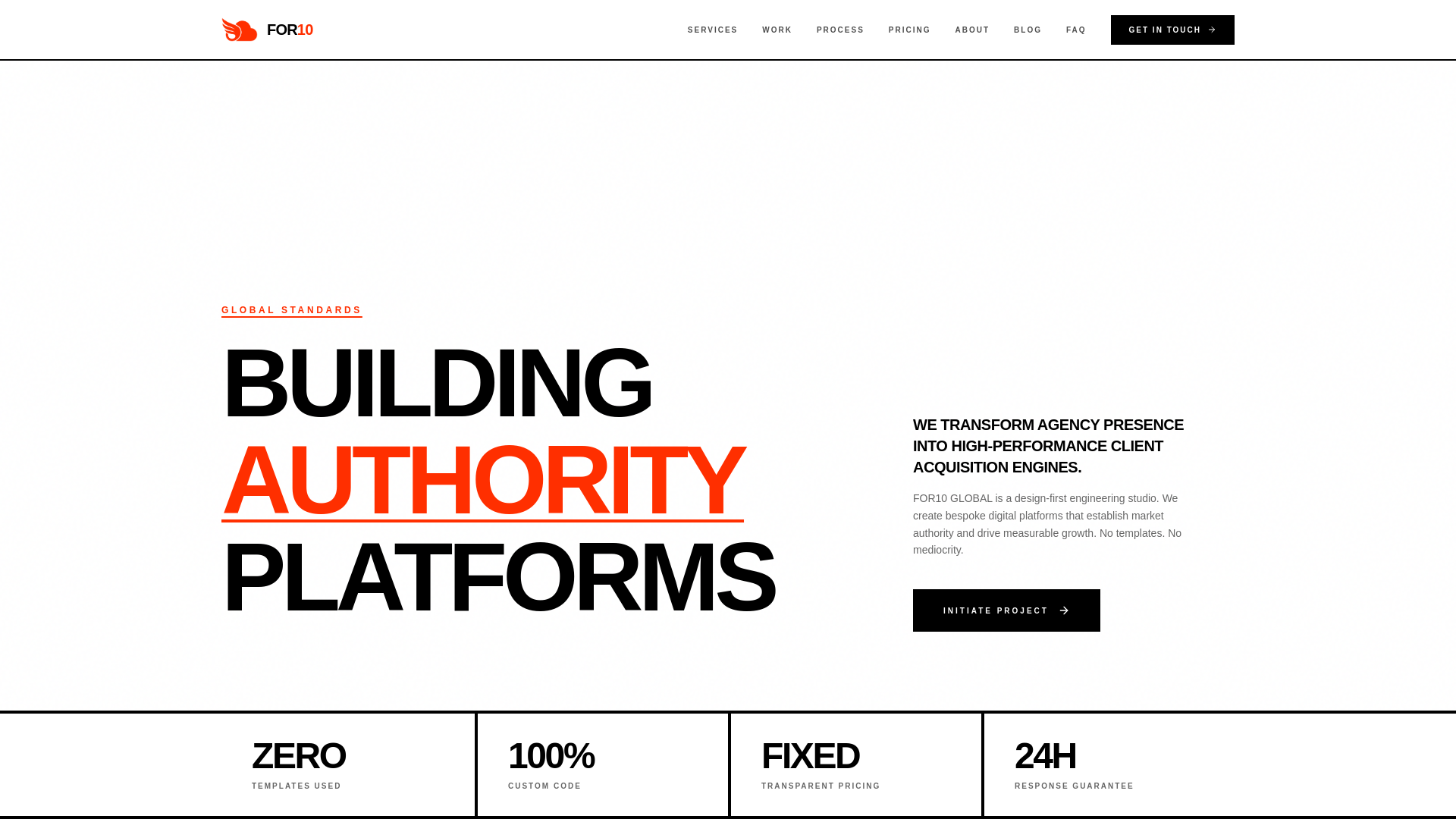 website screenshot of https://for10-servies.pages.dev/