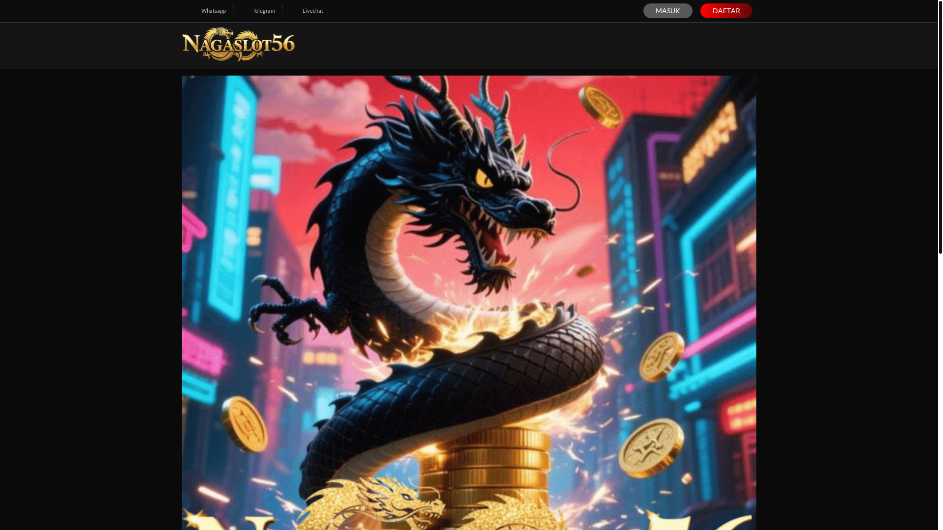 website screenshot of https://nagaslotelite56.pages.dev/