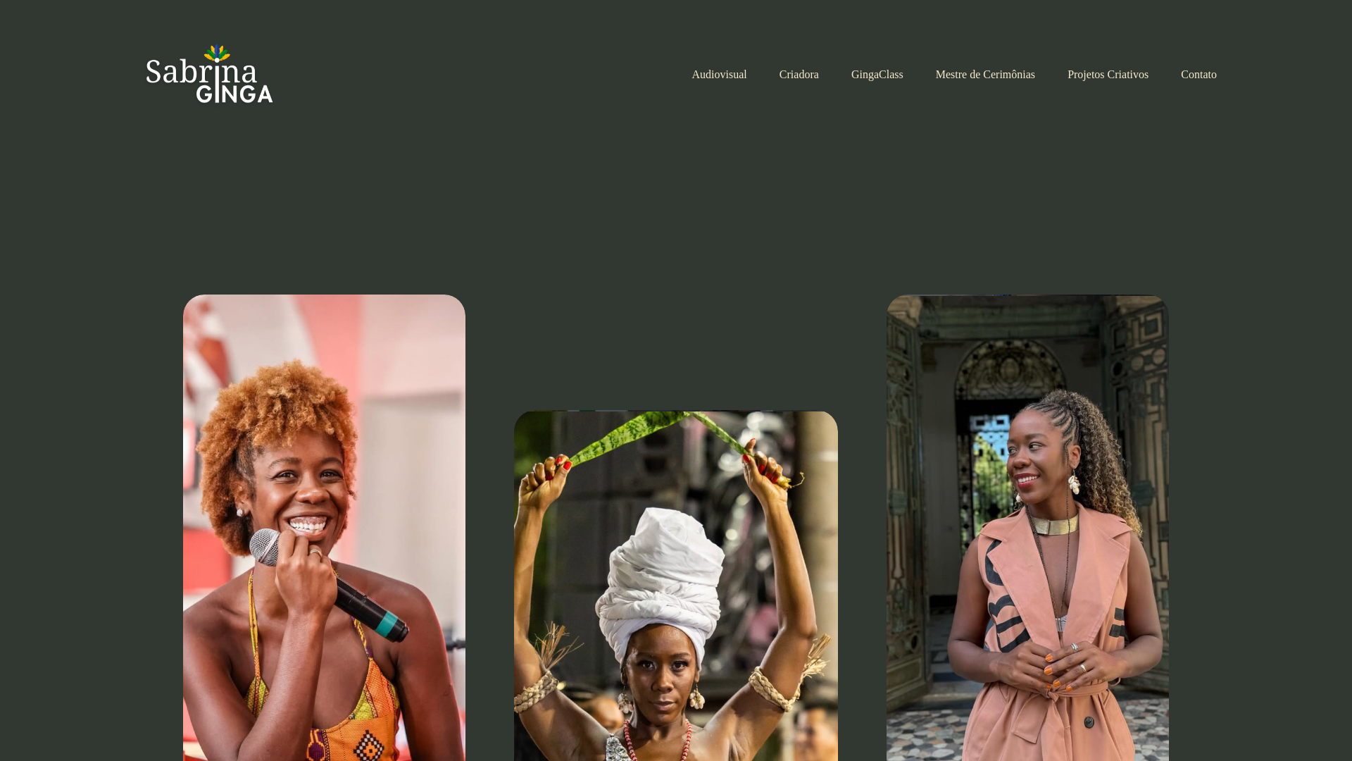 website screenshot of https://sabrinaginga.online/