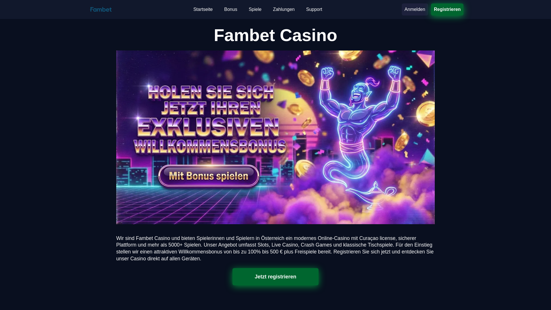 website screenshot of https://fambet-co-at-55373.pages.dev/