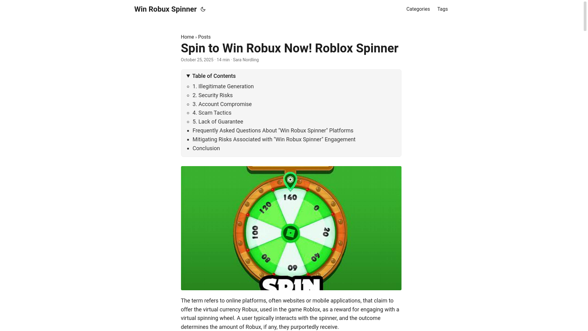 website screenshot of https://win-robux-spinner.pages.dev/